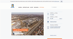 Desktop Screenshot of naxos.cz