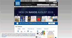 Desktop Screenshot of naxos.com.hk